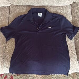Lacoste Blue Polo Shirt Classic Style